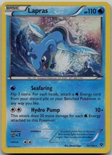 Lapras Holo 35/146 Holo Rare XY Base Set LP Pokemon Card