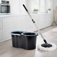 Bodenwischer Bodenreiniger Wischmop Set 14L Mikrofaser Haushalt Putzeimer
