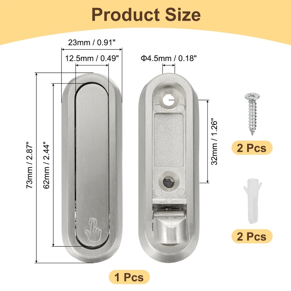 Ganchos de pared plegables, ganchos de abrigo montados en la pared, ovalados, níquel cepillado Foto 2 de 4