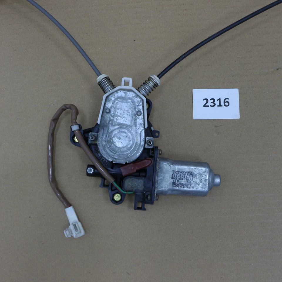 Lexus ES300 1997-1998 OEM Front Right Passenger Power Window Regulator Motor - Изображение 2 из 4