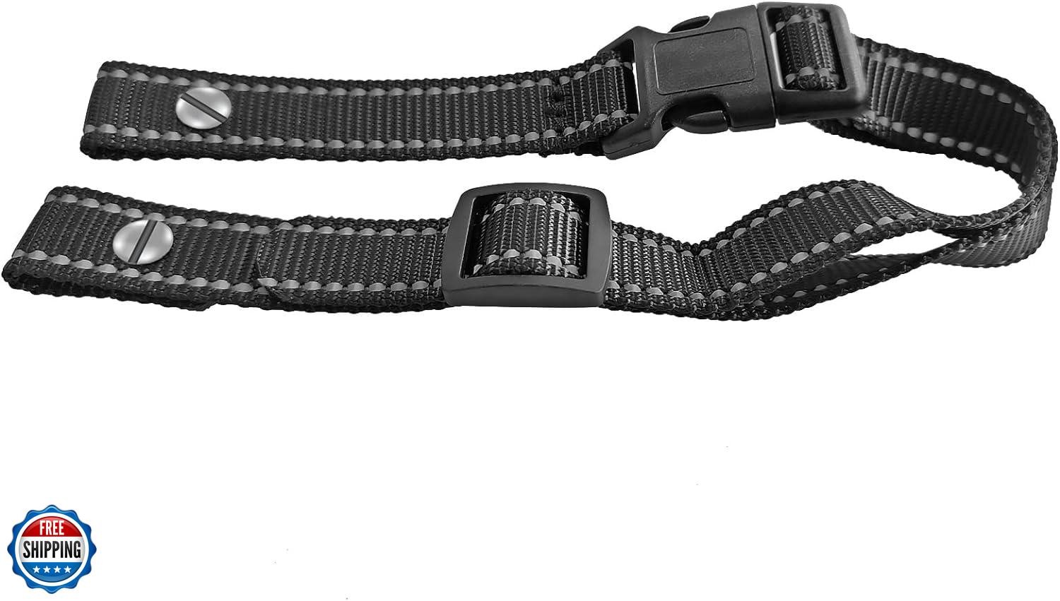 Jugbow Replacement Strap for Dog Training Collar – Adjustable Nylon Strap for Pet Training Devices