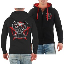 Herren Kapuzenjacke Stitchknot black fun Heavy Metal merch Größe S - 8XL