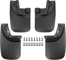 Fit For Toyota Tacoma Mud Flaps Splash Guards 05-15 Front Rear Molded Mudguards