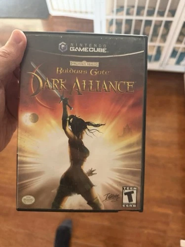 Baldur's Gate: Dark Alliance Nintendo GameCube, 2002 Complete Manual VG