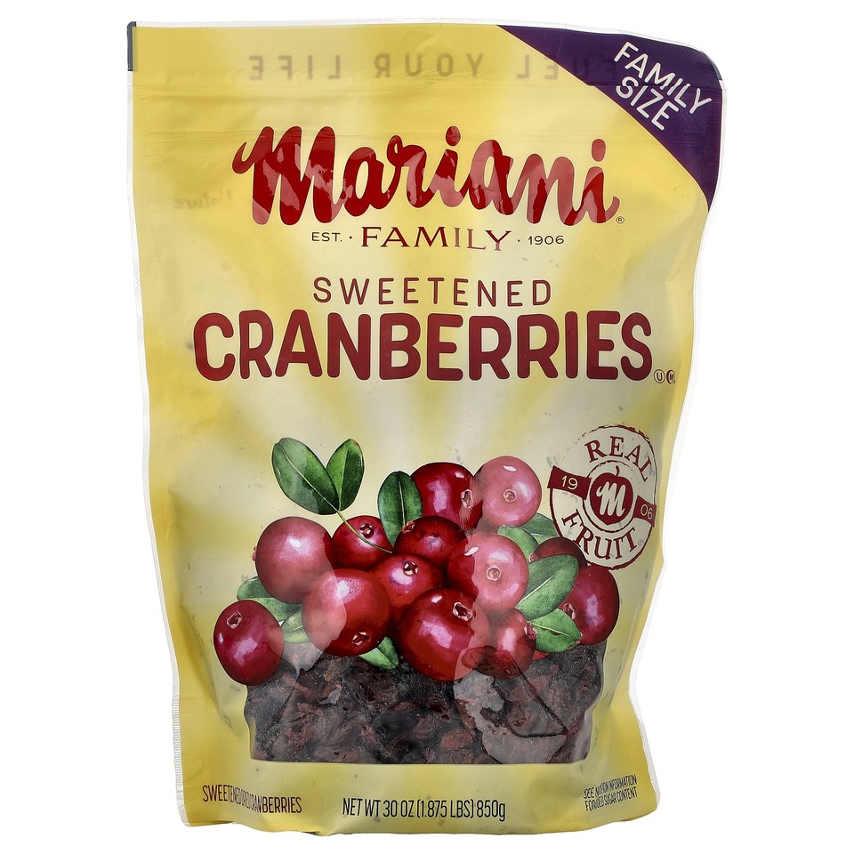 Sweetened Cranberries, 30 oz (850 g)