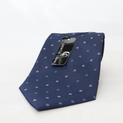 Gentleman, Krawatte, Herren, Polyester, Blau #TUc