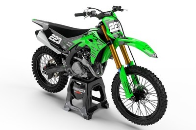 KAWASAKI Complete Graphics KX F KLX 65 85 110 112 125 140 150 230