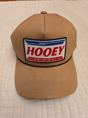 Hooey Original ''Splitter'' Cap Hat Tan White Red Blue Rope Western Sports Gift