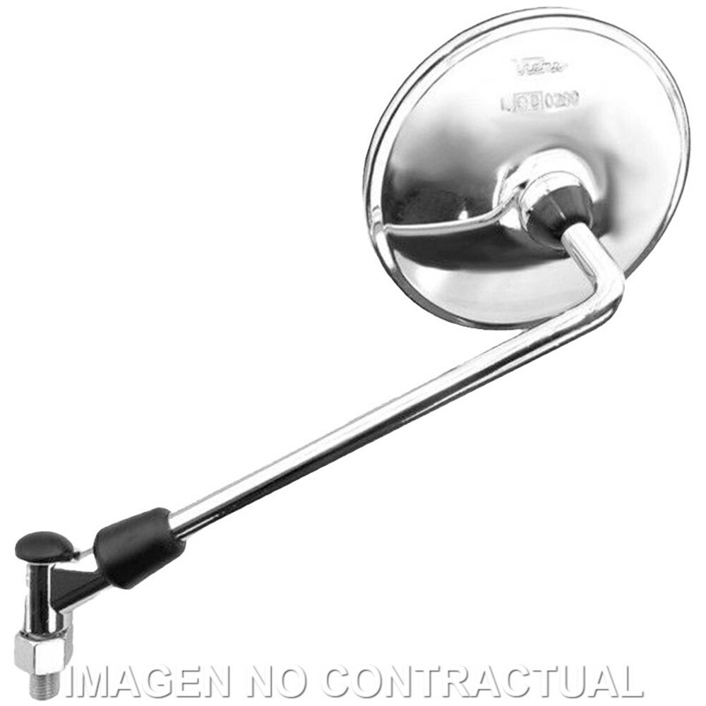 Free Shipping Chrome Hert Mirror Left-Right For Motorcycle Parts