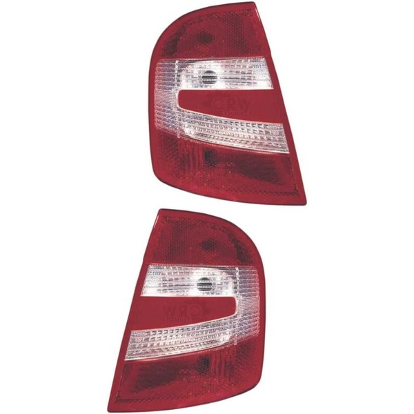 RüCkleuchten Heckleuchten Set Links & Rechts Rot FüR Skoda Fabia I 6Y2-image