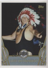 2018 Topps Legends of the WWE Hall Fame Silver 15/50 Chief Jay Strongbow #9 0ad