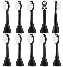SAVTMVAS Suri Toothbrush Heads 10pk Black