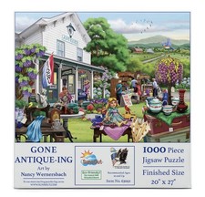 Gone Antique-ing 1000 pc Jigsaw Puzzle
