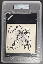 Coldplay Chris Martin Signed Autograph PSA/DNA Slabbed Rush Blood Head CD Cover