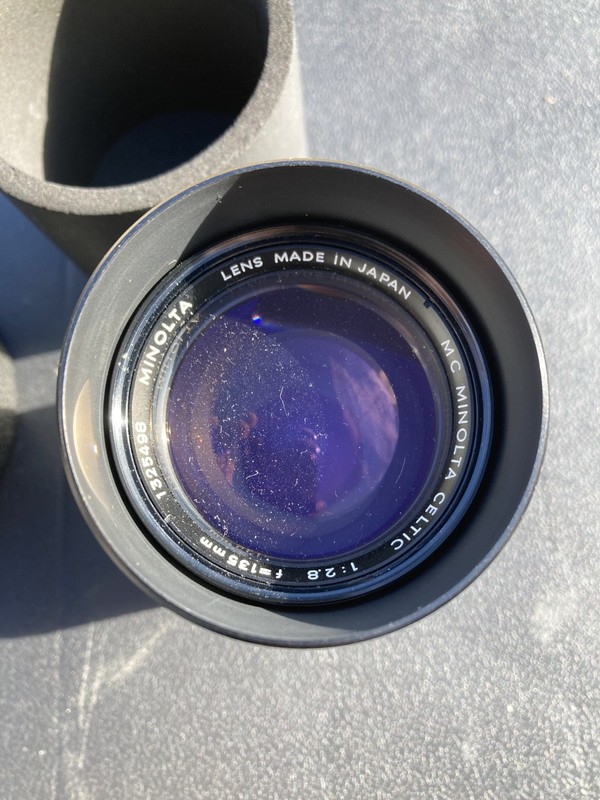 Mc Minolta Celtic 1:2:8 F=35mm 1325498 Camera Lens