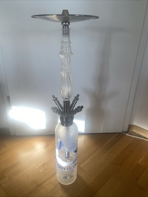 Custom Grey Goose 3L Shisha + Dschinni Baba Spider Bowl (umbaubar)