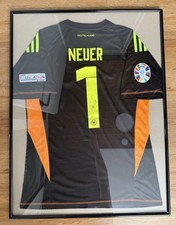 Original Signiertes Manuel Neuer DFB Deutschland Em 2024 Trikot Neu