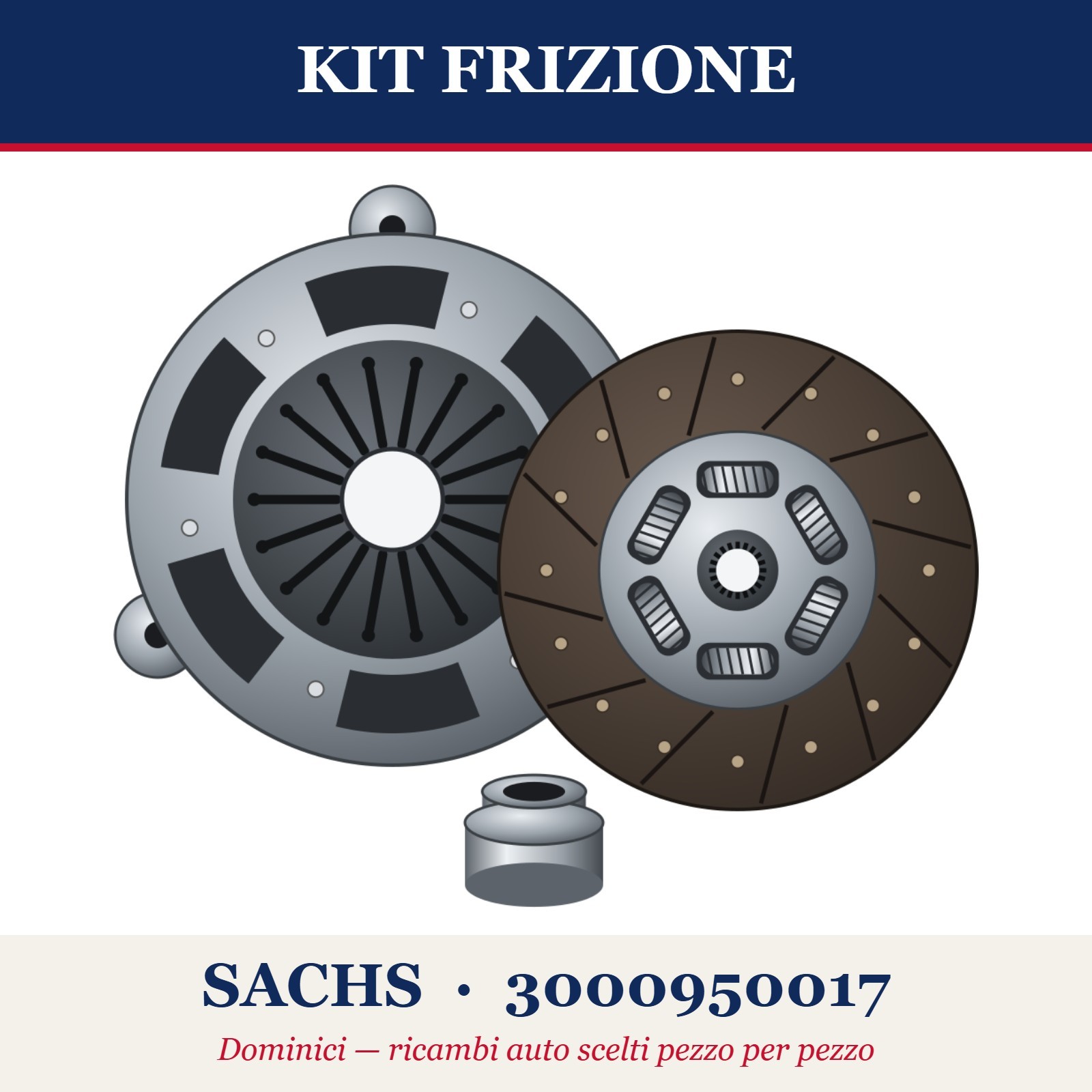 Sachs Kit Frizione 3000 950 017 - Immagine 3