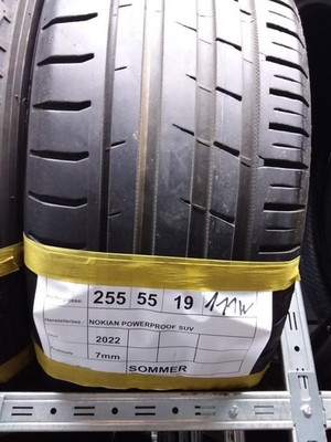 Nokian Powerproof SUV 255/55 R19 111W 7mm DOT 2022