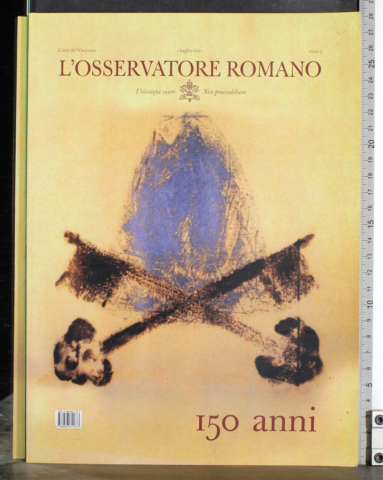 L'OSSERVATORE ROMANO. 1 LUGLIO 2001. AA.VV. CITTÀ DEL VATICANO.