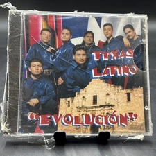 Texas Latino - Cd - Evolucion - Latin Tejano Chicano Tex Mex Rare 1997 - SEALED