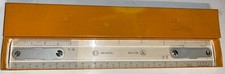 Dietzgen Drafting Ruler 4633-18B Vintage 18". In Original Box W/ Instructions. Q