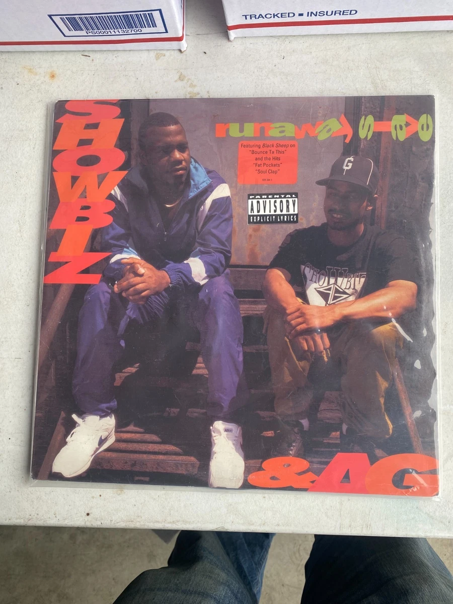 Showbiz & AG *Runaway Slave *2x LP *1992 *double record *vinyl