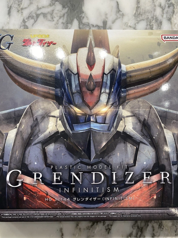 Grendizer Infinitism Infinity HG High Grade 1/144 Plastic Model Kit Bandai - Immagine 2 di 4