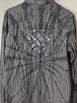 Indigo Star Men's Indigo Knight Royal Guard MCMLXXXII Shirt Black Snap Sz M