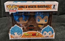 Funko Pop Dragonball Goku & Vegeta Baseball Edizione Limitata Confezione da 2