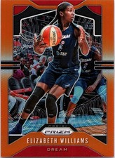 2020 Panini Prizm WNBA #16 Elizabeth Williams Orange #/65