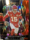 2025 Panini Select - Premier Level Patrick Mahomes II  Black & Red Shock Prizm