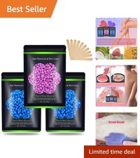 Wax Beads for Hair Removal 10.5oz 300g, Hard Wax Beads Beans for Sensitive Sk...