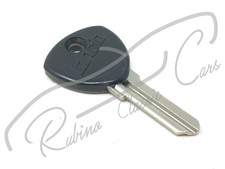 Lancia Fulvia Original Black Raw Key Ignition Switch Door Locks Glove Box Nos