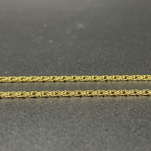 Ladies 9ct Yellow Gold Double Curb Link Necklace - Picture 8 of 12
