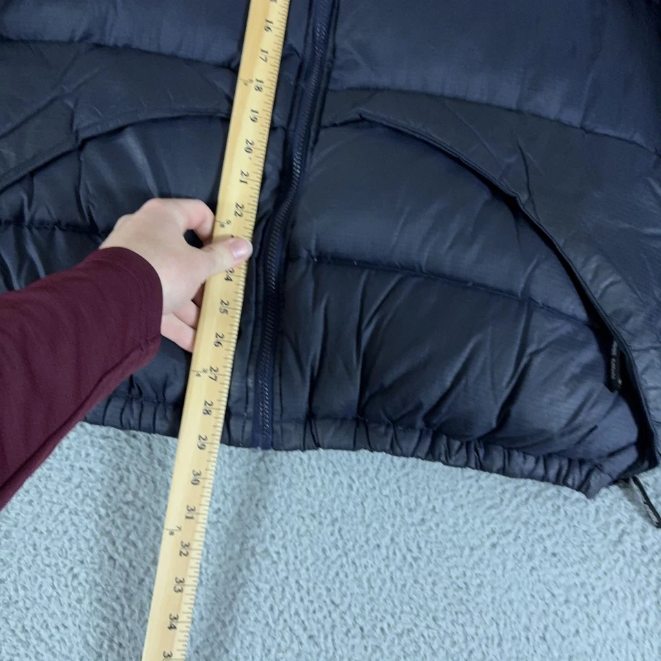 Chaqueta First Down DE COLECCIÓN Para Hombre XL Azul Puffer Down Pesada Exterior Años 90 Y2K Street Foto 2 de 4