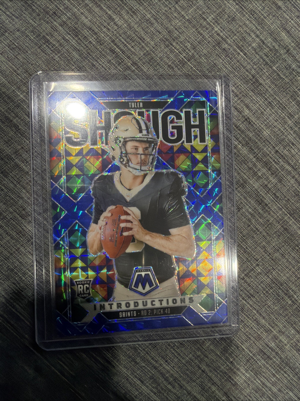 2025 Mosaic Tyler Shough Blue Introductions #9 /99