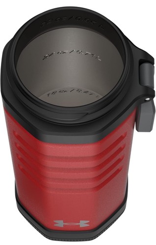 Under Armour UA OffGrid Vacuum Insulated Stainless Steel Water Bottle 32oz Red - Picture 5 of 7
