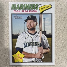 Topps 2026 Heritage All-Star Logo Variation Cal Raleigh #269 Mariners
