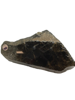 Large Natural Grey Smoky Quartz Specimen Raw Crystal grams 1245g