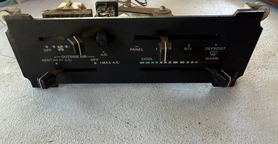 1987-1991 Ford Bronco F150 F250 F350 OEM aquecedor A/C controle de temperatura climática  - Imagem 2 de 4