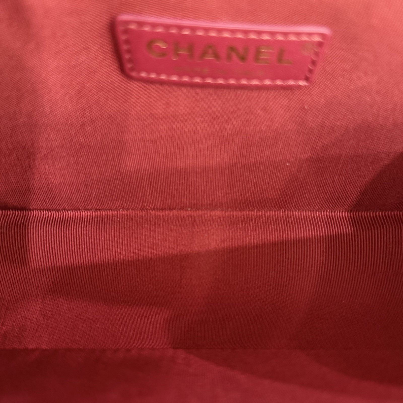Chanel Medium Boy Flap Dark Red Lambskin (hs042126a0) — image 11