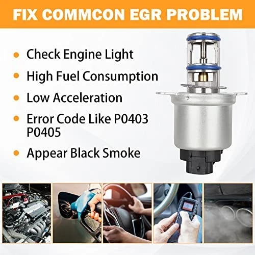 6.0 Powerstroke EGR Valve for Ford F250 F350 F450 F550 Super Duty E350 E450 Excu - Imagem 4 de 4