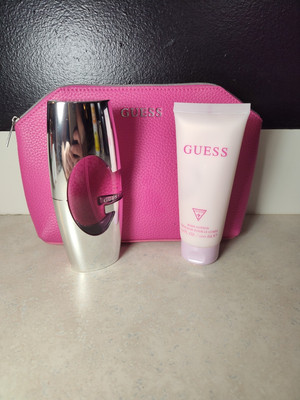  Guess Women EDP 3PCS Gift Set for Women ( Missing Roll On Perfume) See Photos!