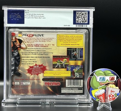 Dead or Alive • PSA 9.8 A+ • PlayStation 1 - Picture 3 of 3