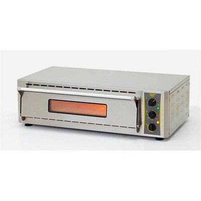 Equipex PZ-4302D Single Deck Sodir Countertop Pizza Oven, Fire Brick Stone, E...
