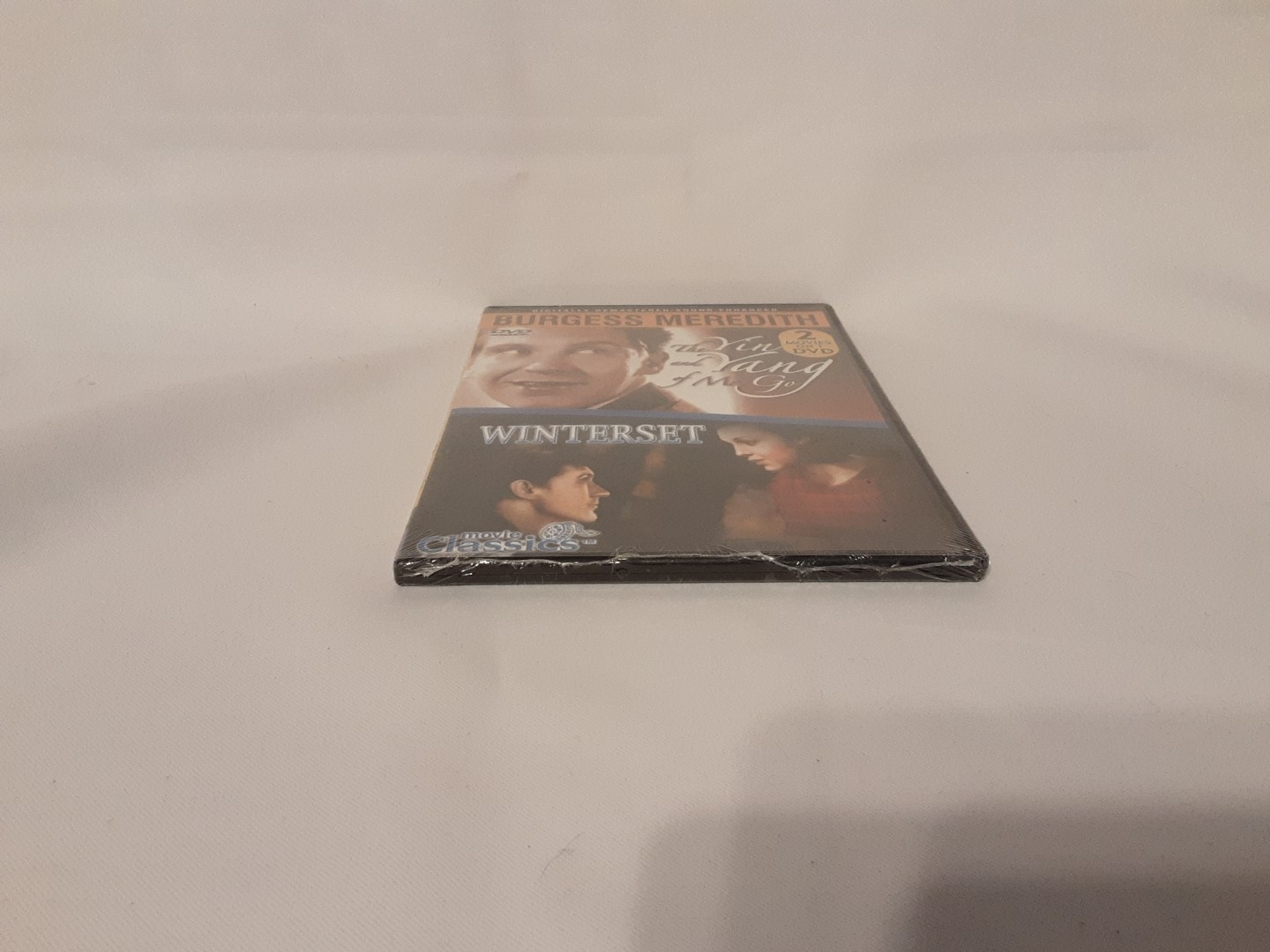 Yin And Yang Of Mr. Go + Winterset  Burgess Meredith DVD Sealed