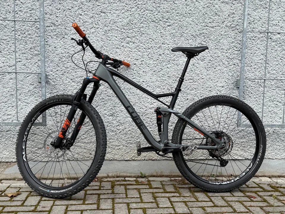 MTB 2021 Cube Stereo 120 HPC TM flashgrey`n`orange 29/20" (L)