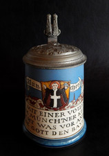 Bavarian jug with Munich Kindl, Mettlach 1900