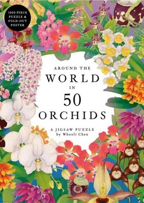 Around the World in 50 Orchids by Kew Royal Botanic Gardens Jigsaw
